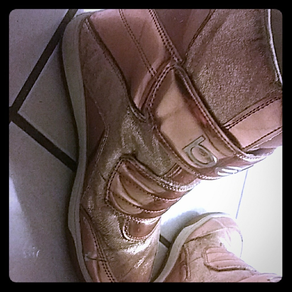 High top high fashion baby sneakers